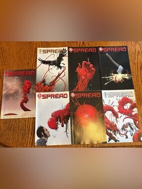 Spread Comic Book Lot Issues #18-24